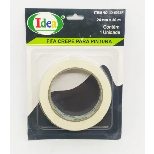 2 Fita Crepe Para Pintura 24 mm x 30 m 