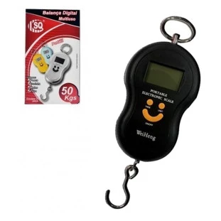 Balanças digital 50kg balança portátil com gancho