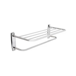 Suporte Para Toalhas e Panos em Inox 36x19cm Toalheiro