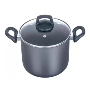 Caldeirão Enjoy Antiaderente Teflon Tampa De Vidro 22cm
