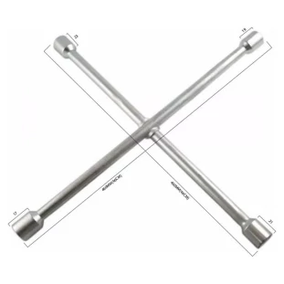 Chave De Roda Cruz Profissional 17,19,21 e 23 mm