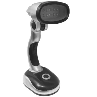 Luminária De Mesa 12Leds Articulável P/Escritório Sem Fio