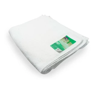 Kit com 6 Panos De Chão Alvejado Branco Para Limpeza
