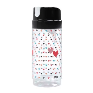 Porta Azeite e Vinagre Decorado 570ml Com Dosador Plástico