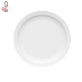 Prato Raso Vidro 23,5cm Gourmet Duralex Opaline