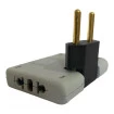 5 Pino Adaptador Benjamin Articulado 3 Saídas 10a Antigo Cz