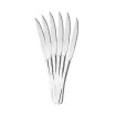 Kit 12 Facas De Mesa Para Churrasco Inox Euro Original Line