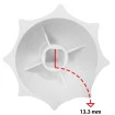 Cone Espremedor Industrial Sience Monarca Quadrado 2Pçs