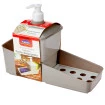 Conjunto para Porta Detergente e Esponja em Plástico 