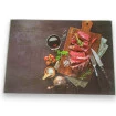 Tabua De Vidro Para Corte Estampada Multiuso 25 x 35cm 