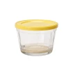 Tigela Bowl Americano De Vidro C/ Tampa Plástica 350ml Nadir