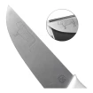 Faca Profissional Inox Nº12 Cabo Branco Ashoria 