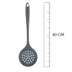 Escumadeira De Silicone Furadinha 30cm Multiuso Cozinha