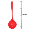 Escumadeira De Silicone Furadinha 30cm Multiuso Cozinha