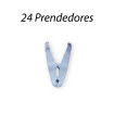 Varal Multiuso Gancho Com Trava Tamanho 5 C/ 24 Prendedores