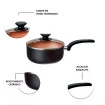 Panela Montreal Cerâmica 2,4 L Antiaderente 20 cm Euro Home