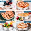 Forma De Bolos e Tortas Com Fundo Fixo De Alumínio Jaysan