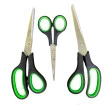 Kit De Tesouras 8" , 7,5" e 5,5" Linha Prátika Uso Geral