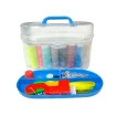 Kit Agulheiro Com Maleta 65pçs Costura Multiuso Viagem