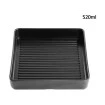 Forma Assadeira Mini De Melamina Gourmet Quadrada Black 16cm