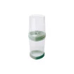 Porta Escova e Creme Dental Com Tampa Plastico 