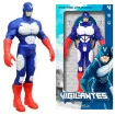 Boneco Articulado Grande Vigilante 45 Cm Com Máscara