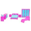 Casinha Boneca Brinquedo Mini Quarto Princesas Disney