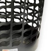 Cesto Telado Para Roupa 30L Plástico Color Com Tampa 
