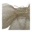 Laço Aramado Com Glitter Natalino Enfeite Decoração 