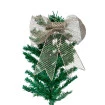 Laço Aramado Com Glitter Natalino Enfeite Decoração 