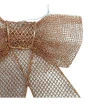 Laço Aramado Com Glitter Natalino Enfeite Decoração 