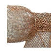 Laço Aramado Com Glitter Natalino Enfeite Decoração 