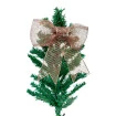 Laço Aramado Com Glitter Natalino Enfeite Decoração 
