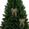 Laço Glitter Vazado Para Decoração Enfeite Árvore De Natal