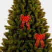 Laço Glitter Vazado Para Decoração Enfeite Árvore De Natal