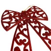 Laço Glitter Vazado Para Decoração Enfeite Árvore De Natal