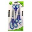 Kit 3 Tesouras Coloridas Multiuso 5"/ 7"/ 7,5" Para Cozinha