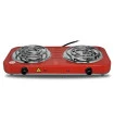 Fogareiro Fogão Elétrico 2Bocas 2000w Portátil Color Camping