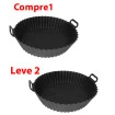 Forma Para Air Fryer Compre 1 Leve 2 Redonda 20cm Lavavél 