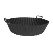 Forma Silicone Para Air Fryer Antiaderente 20cm Redonda 