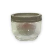 Pote Organizador Gira e Trava 530ml Com Tampa Colorida 