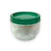 Pote Organizador Gira e Trava 530ml Com Tampa Colorida 