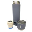Garrafa Térmica 500ml Inox Tampa Xícara Multiuso Portátil
