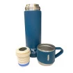 Garrafa Térmica 500ml Inox Tampa Xícara Multiuso Portátil