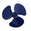 Helice Mondial Line 30cm 3 Pás Azul.