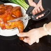 Tesoura Profissional para Cortar Frango Carnes Aves Kehome