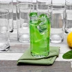 Jogo de Copos de Vidro 300ml 8 Peças - Nadir Cylinder
