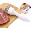 Amaciador Batedor Manual De Carnes Aço Inox Com Agulhas 20cm
