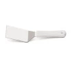 Espátula Cabo Branco Curva Aço Inox Chapeiro Lanche Nº4