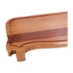 Tábua Madeira de Carne Para Churrasco em Formato Boi 52x31cm
